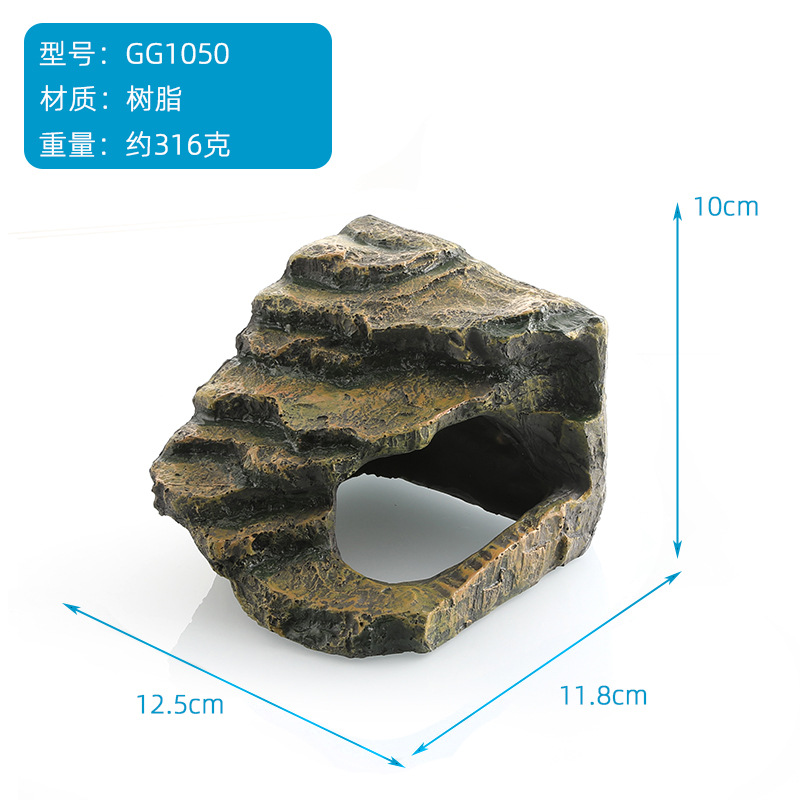 Resin Rock Cave  第1张-Pet and Aquarium Supplies Wholesale | FAUSHUN
