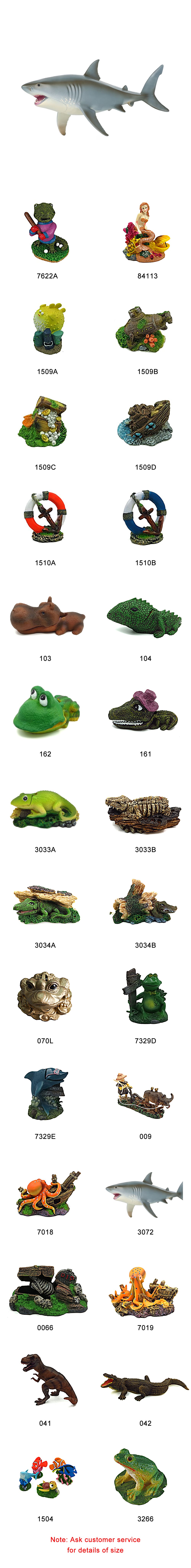 Shark aquarium ornament manufacturer  第1张