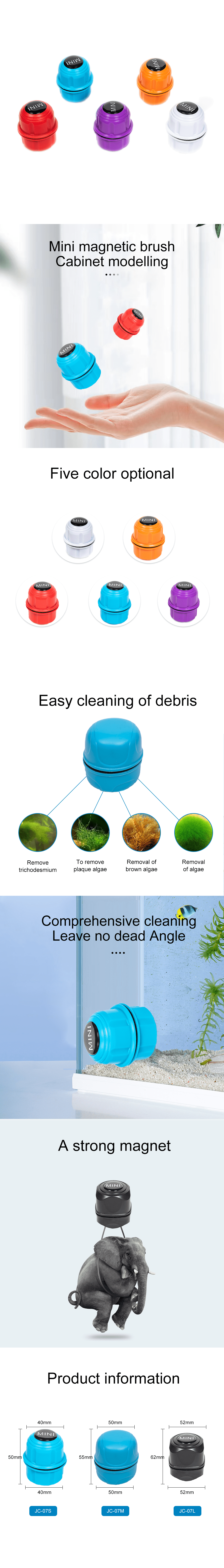 Magnetic algae cleaner wholesale  第1张