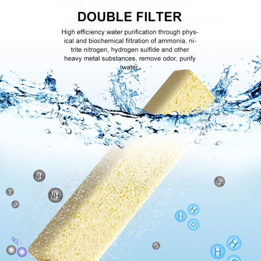 aquarium filter media bacteria house