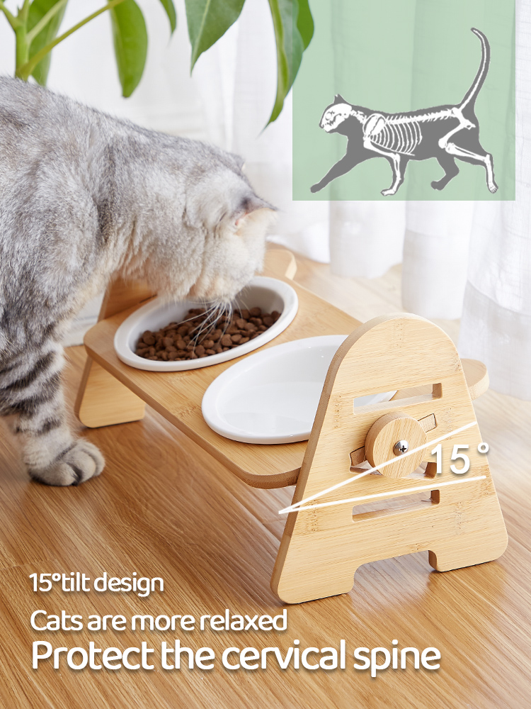 Ceramic cat bowl  第4张-Pet and Aquarium Supplies Wholesale | FAUSHUN