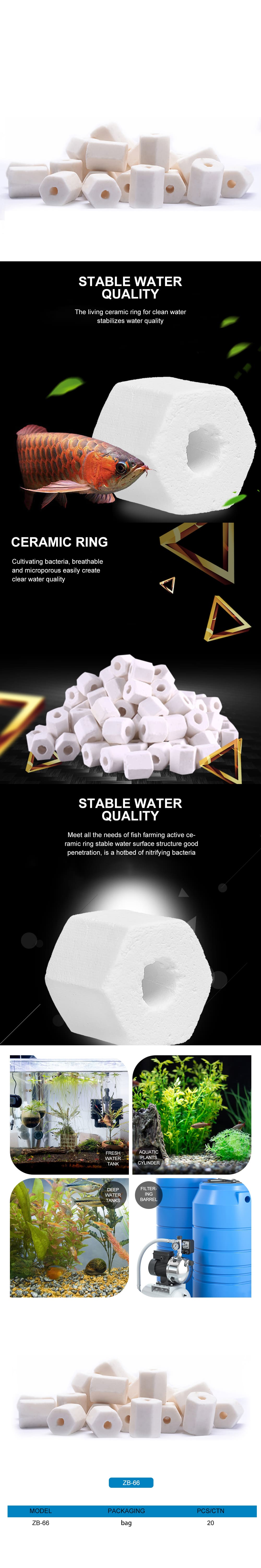 Ceramic rings aquarium distributor  第1张-Pet and Aquarium Supplies Wholesale | FAUSHUN Ceramic rings aquarium distributor