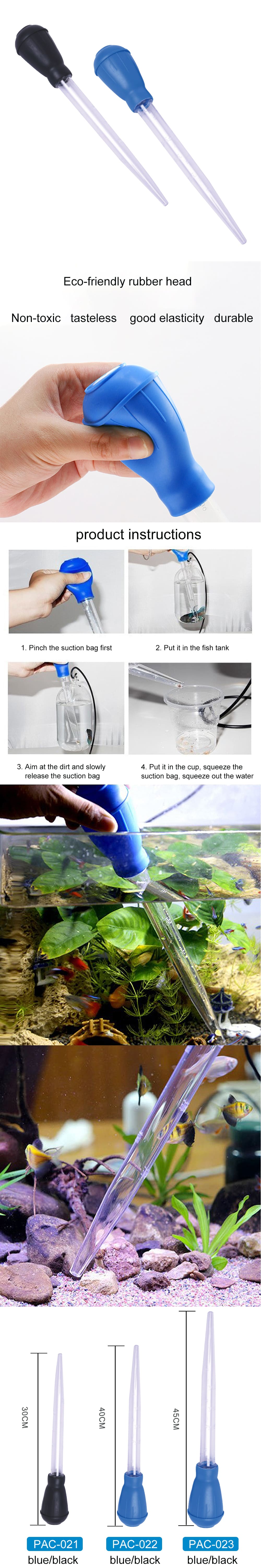 Aquarium cleaning tool distributor