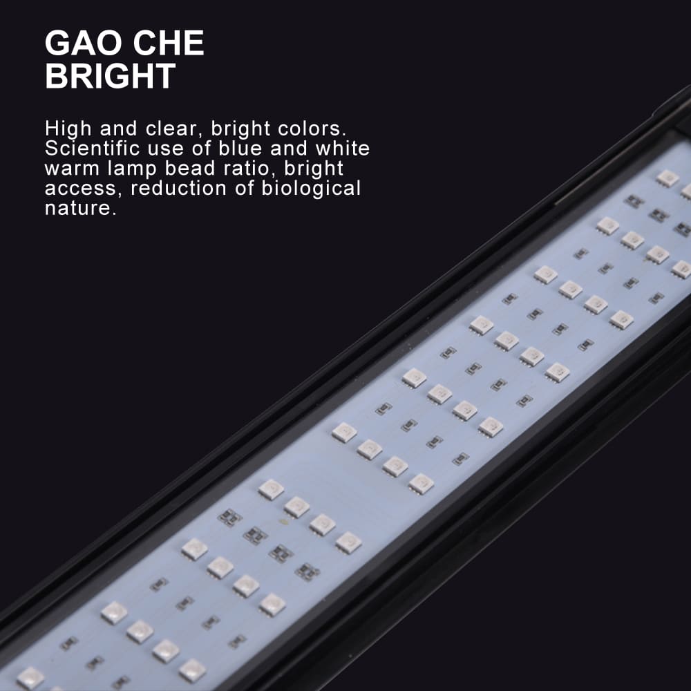 Aluminum Slim RGB Red led aquarium light Faushun