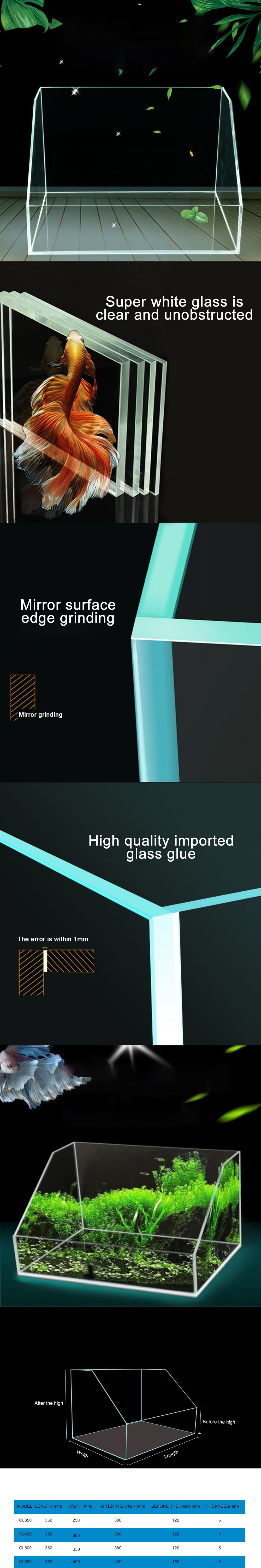 Angled fish tank wholesaler 第1张-Pet and Aquarium Supplies Wholesale | FAUSHUN Angled fish tank wholesaler