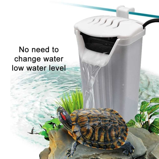 Aquarium low water filter