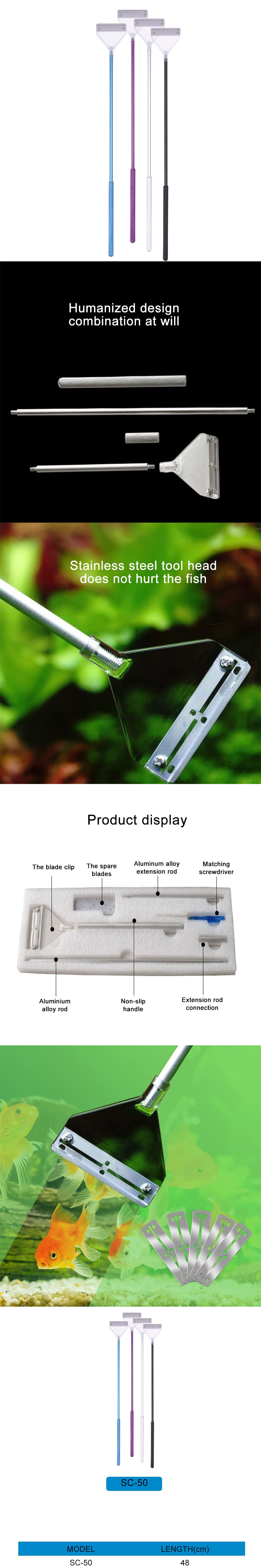 Fish tank scraper factory 第1张-Pet and Aquarium Supplies Wholesale | FAUSHUN Fish tank scraper factory