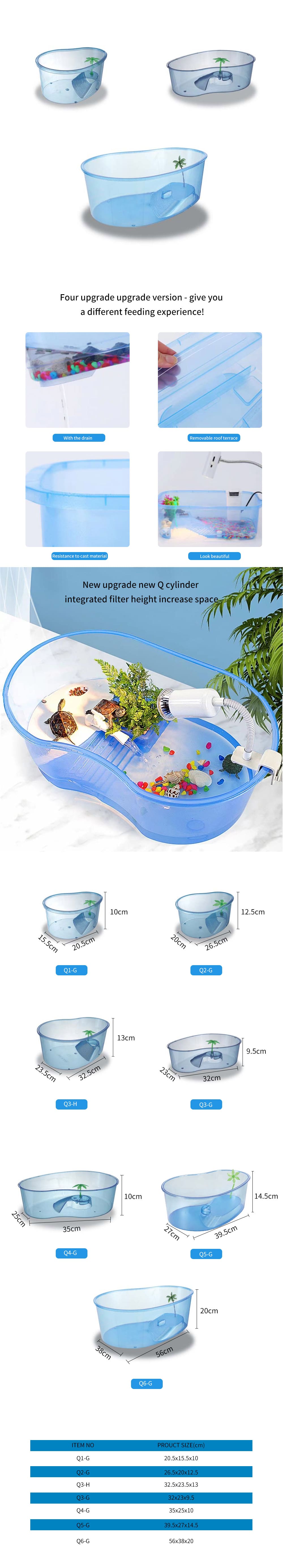 Big turtle tank distributor 第1张-Pet and Aquarium Supplies Wholesale | FAUSHUN Big turtle tank distributor