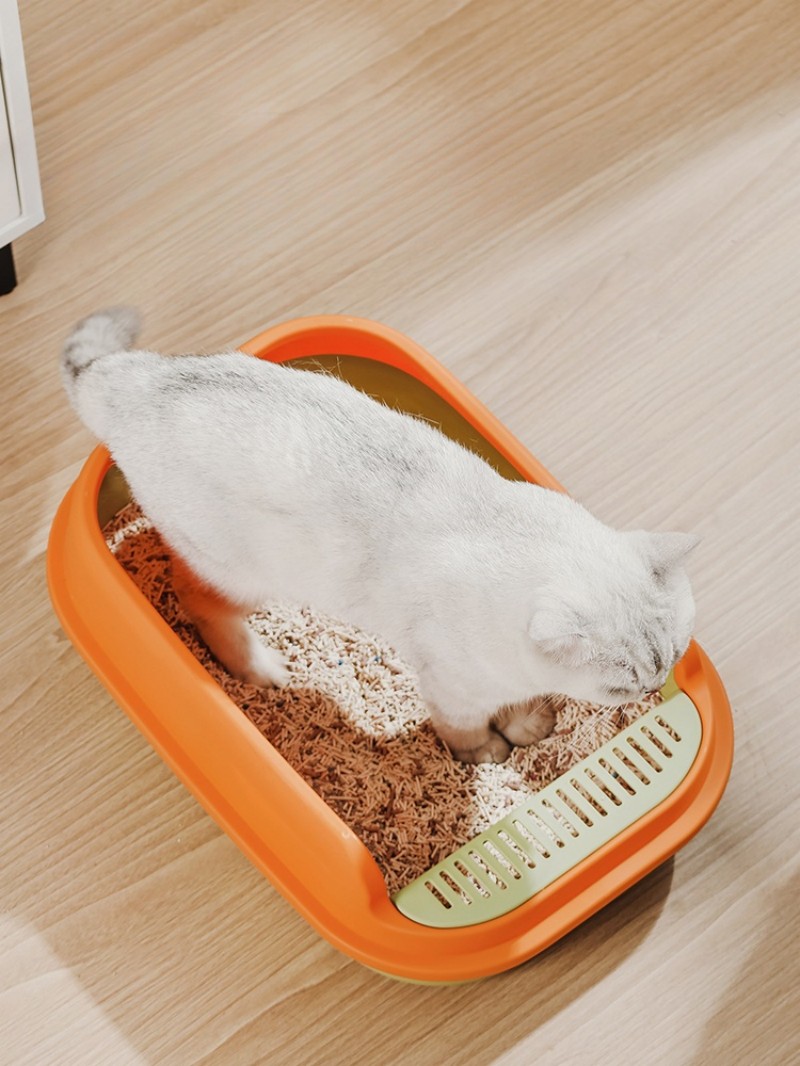 Plastic Cat Litter Box  第3张