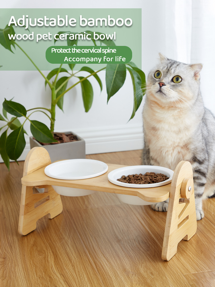 Ceramic cat bowl  第1张-Pet and Aquarium Supplies Wholesale | FAUSHUN