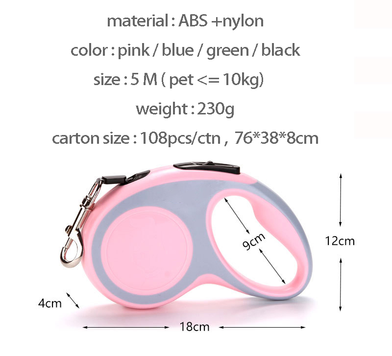 Retractable dog leash  第3张