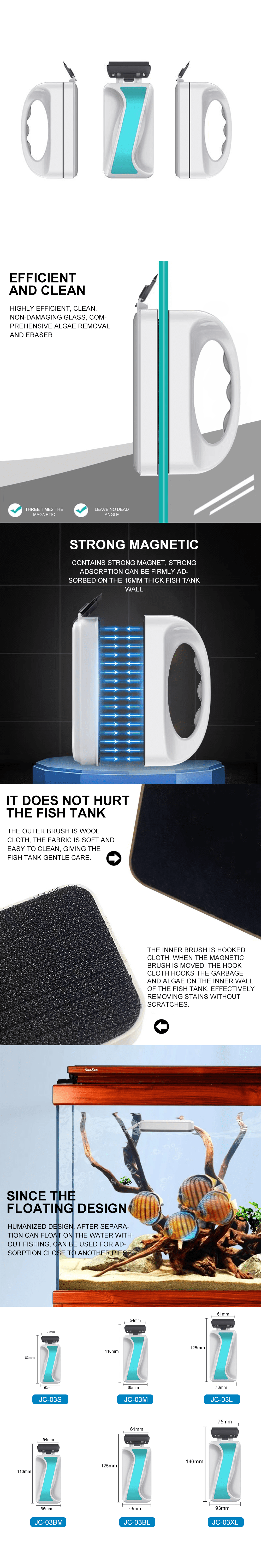 Aquarium cleaning magnet wholesaler  第1张-Pet and Aquarium Supplies Wholesale | FAUSHUN Aquarium cleaning magnet wholesaler