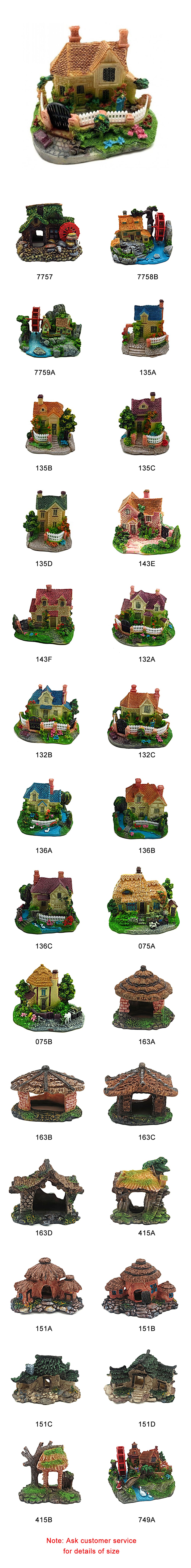 Aquarium house decoration wholesale  第1张