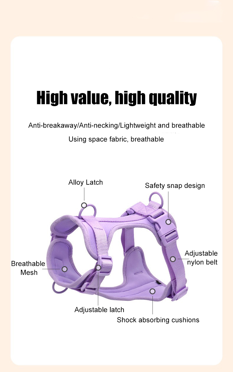 Dog harness collar  第13张