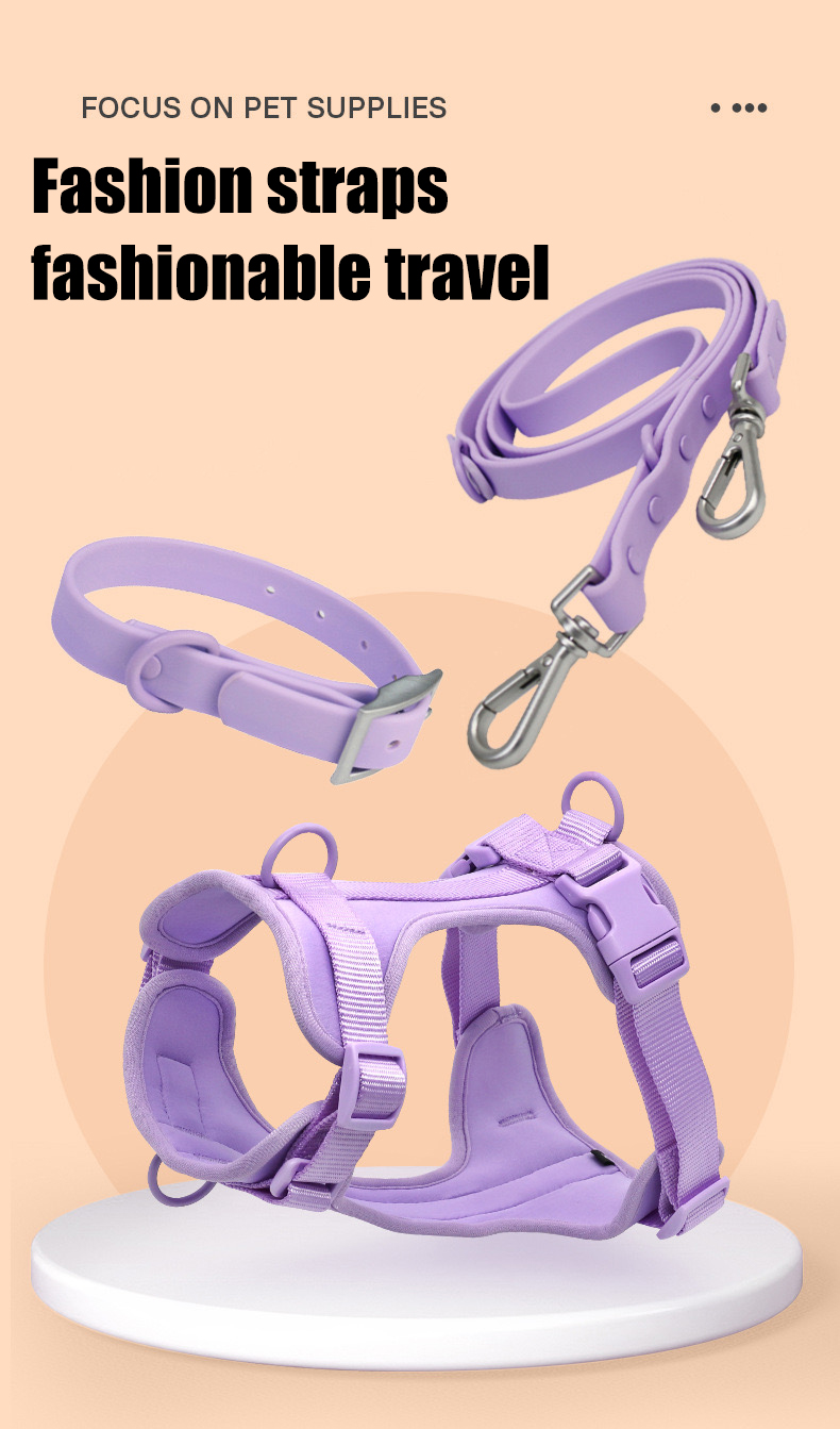 Dog harness collar  第1张