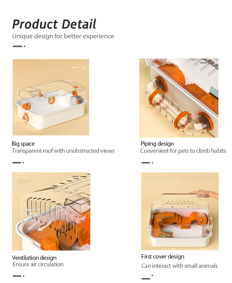 Best rated hamster cages  第2张-Pet and Aquarium Supplies Wholesale | FAUSHUN