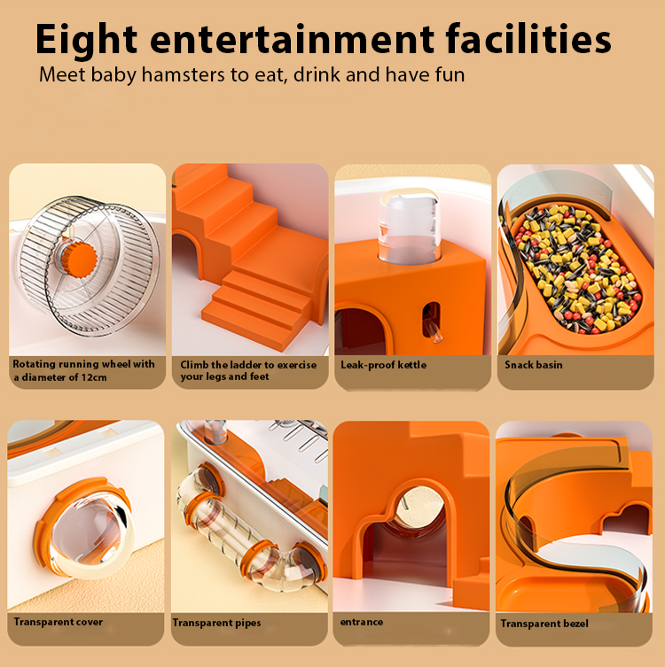 Best rated hamster cages  第5张-Pet and Aquarium Supplies Wholesale | FAUSHUN
