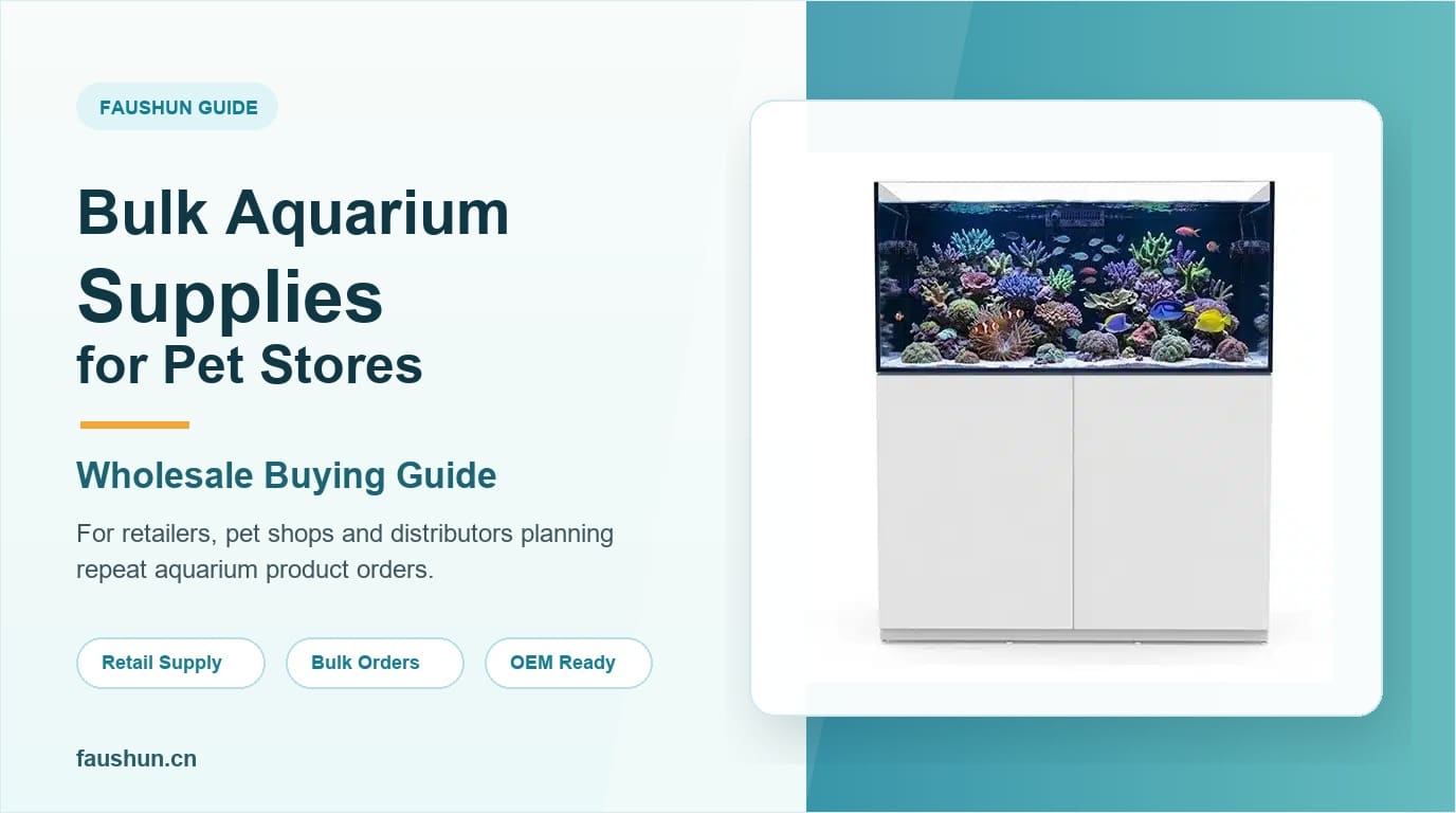 Bulk Aquarium Supplies for Pet Stores: Wholesale Buying Guide