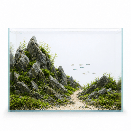 Wholesale 60x30x35cm ultra clear aquascaping aquarium tank for planted fish tank distributors