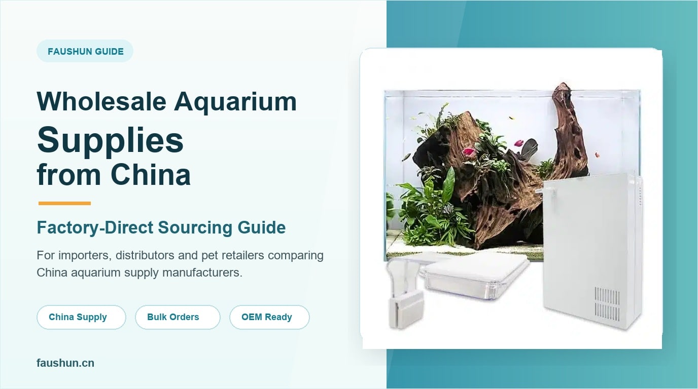 How to Source Wholesale Aquarium Supplies from China